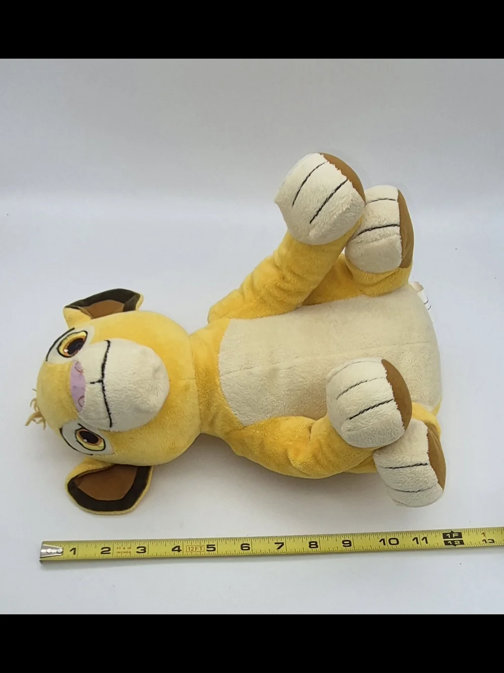 Disney Kohl's Cares Plush Simba Cub From The Lion King  Yellow, Cream, Brown